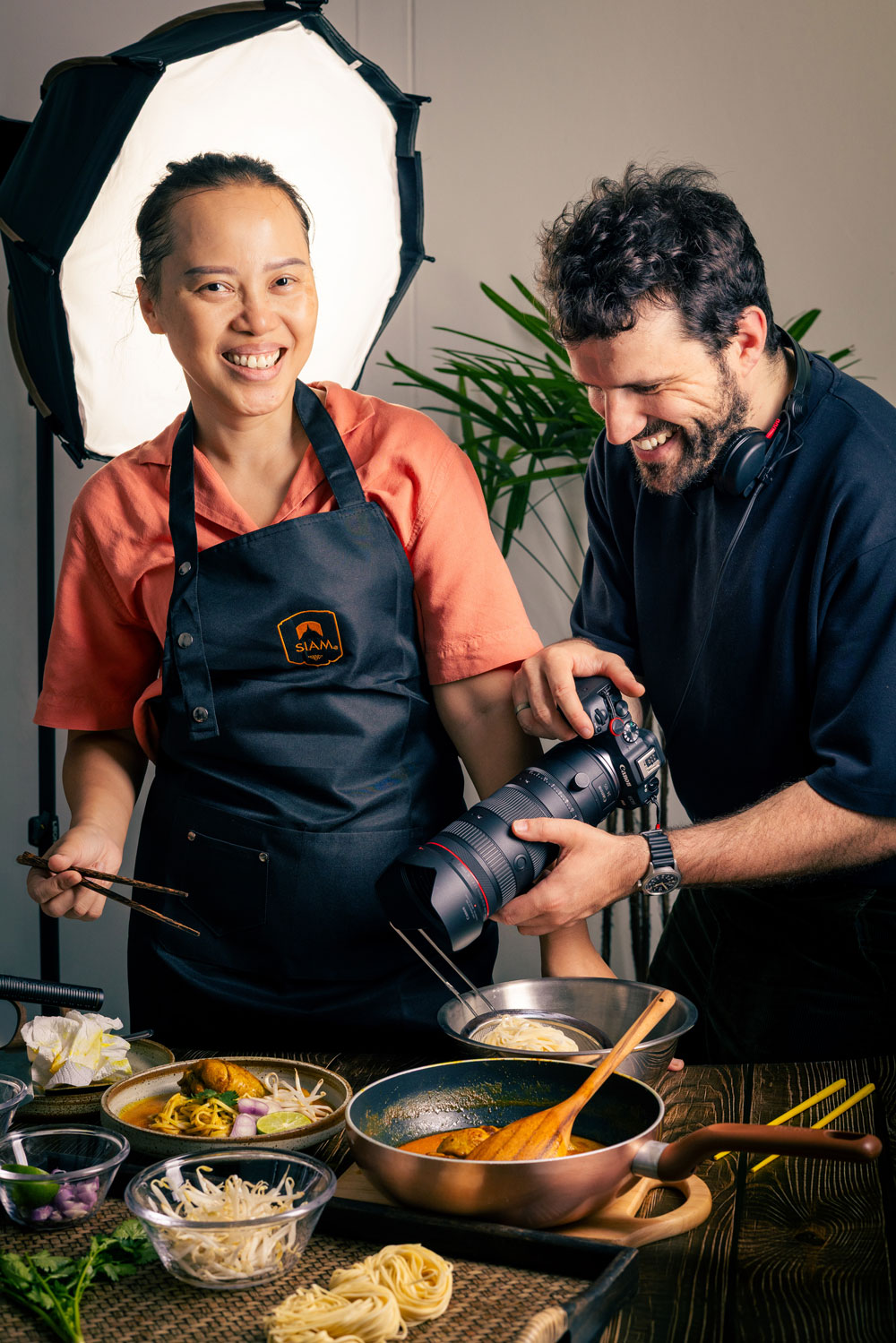 Scarlet Studio — behind the scenes shooting culinaire en Thaïlande